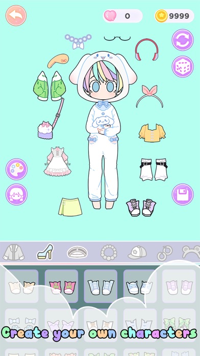 Pastel Doll: Dress Up Game Screenshot