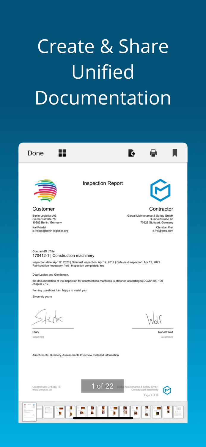 Heavy Equipment Inspection