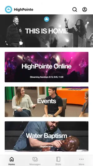 HighPointe Church App screenshot 1