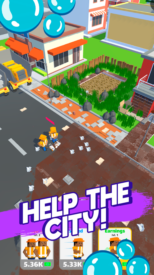 #3. Cleaning Idle (iOS) 由: Prota Games Studio