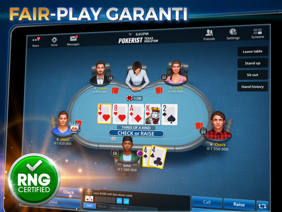 Screenshot #4 pour Texas Poker: Pokerist Pro