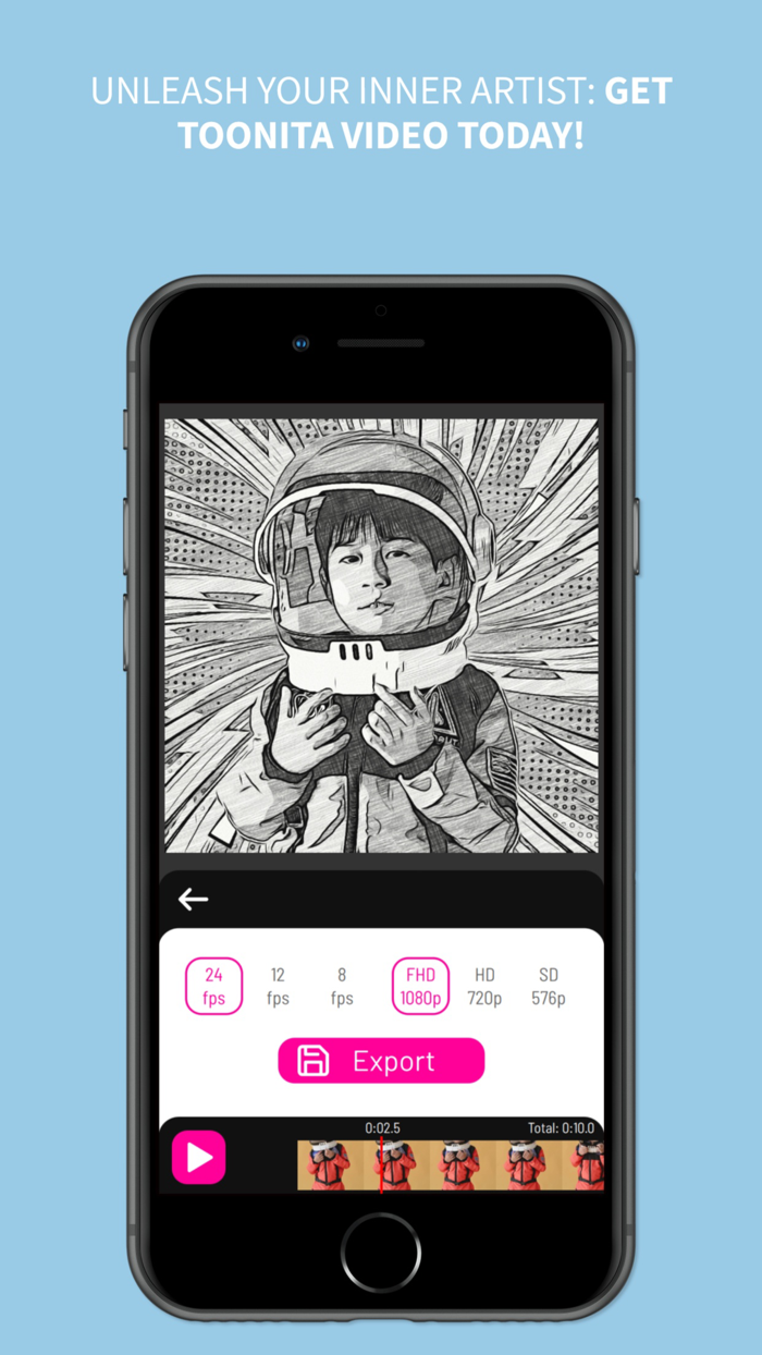 Toonita Video Pop Art Filters