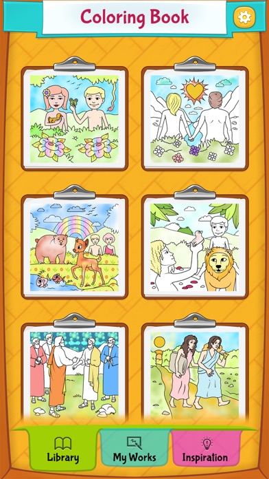 Bible Coloring Book ! Screenshot
