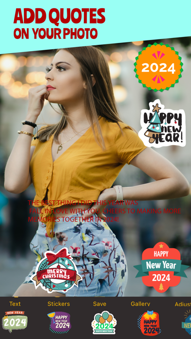 Screenshot #3 pour Happy New Year Wallpapers 2024