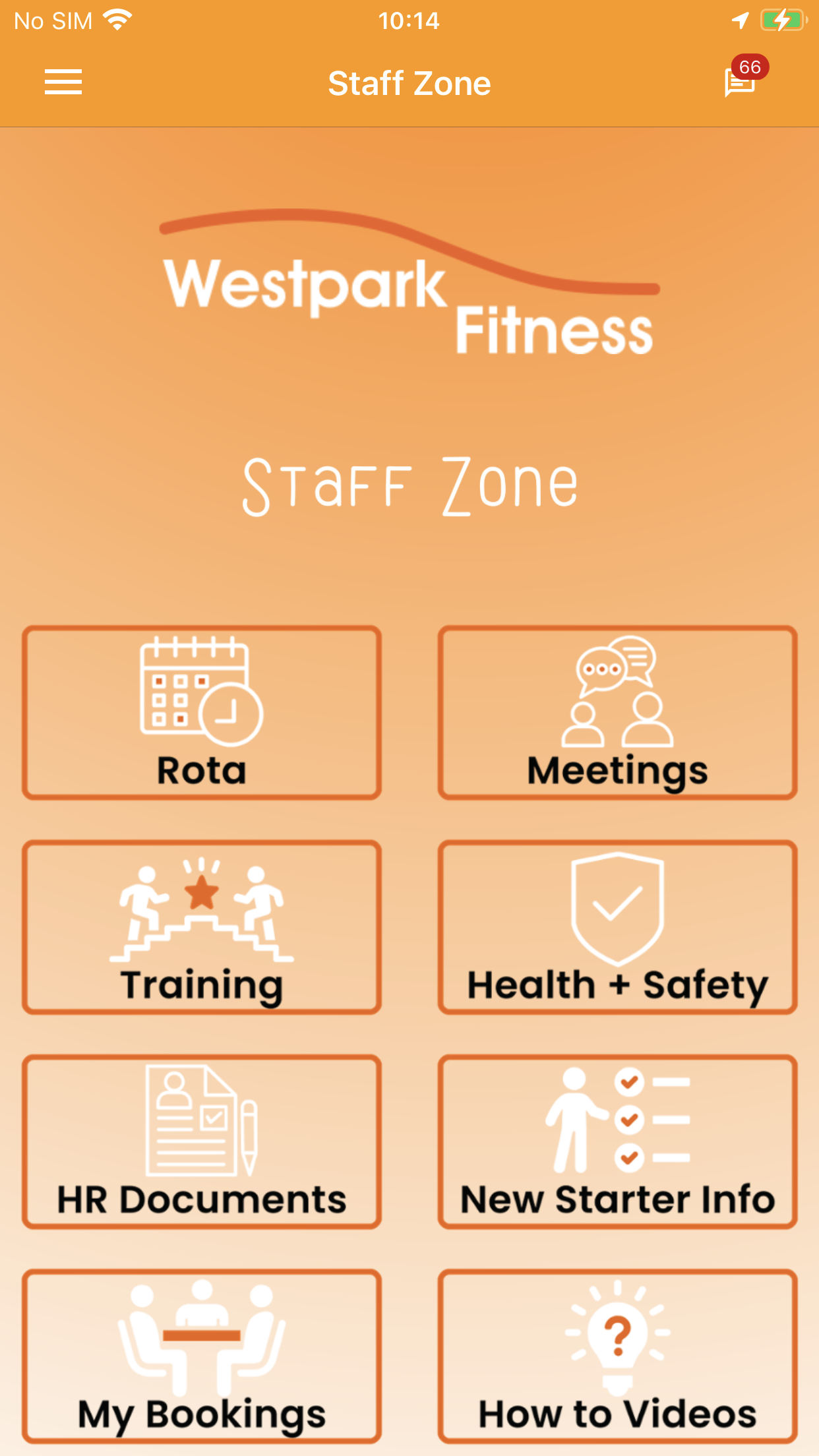 Westpark Staff App