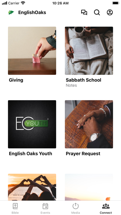 English Oaks SDA Church Screenshot