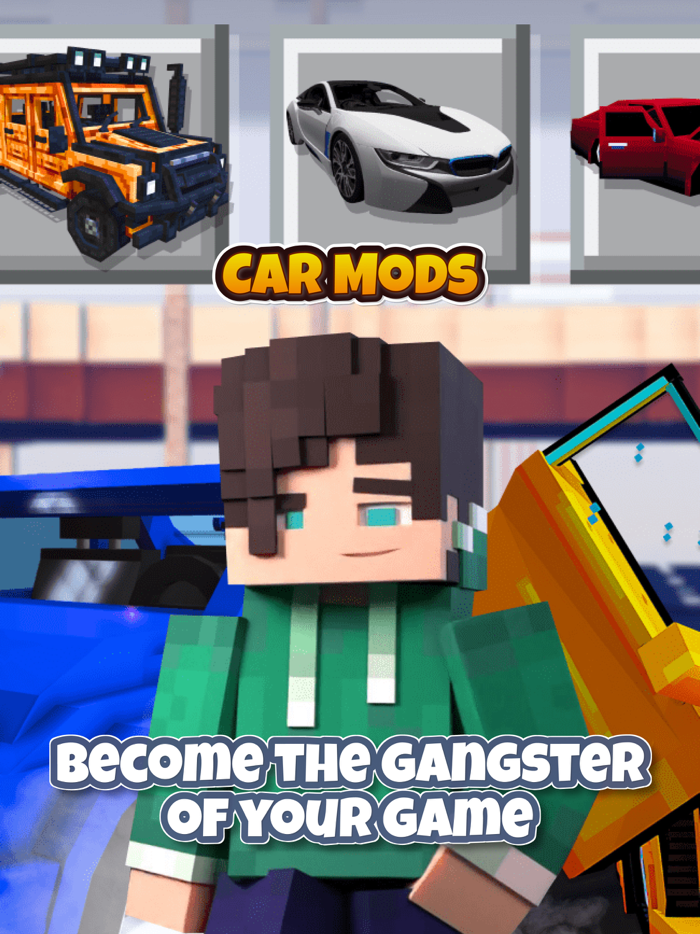 Gangster - gun city and car mods