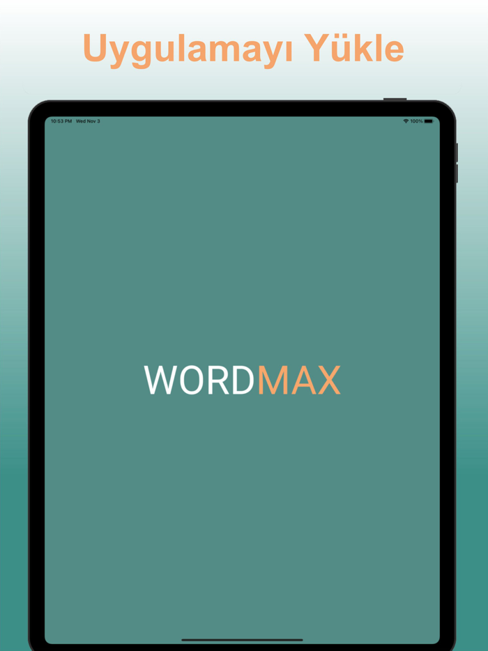 WordMax İngilizce Kelime Öğren