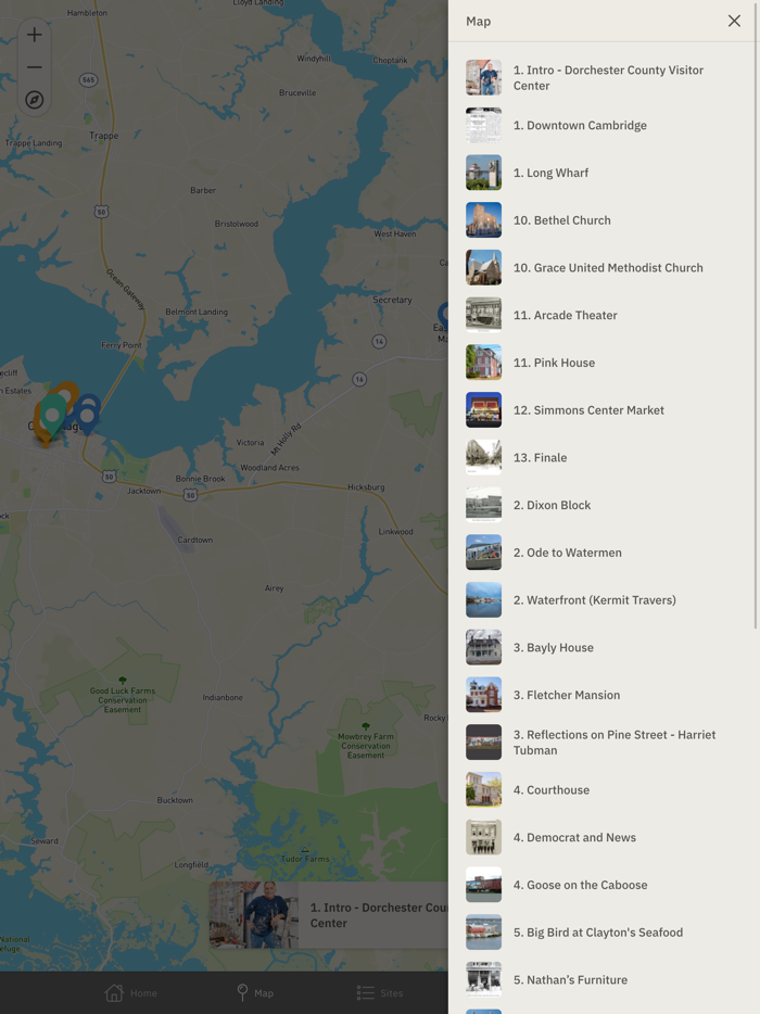 Dorchester County Audio Tours