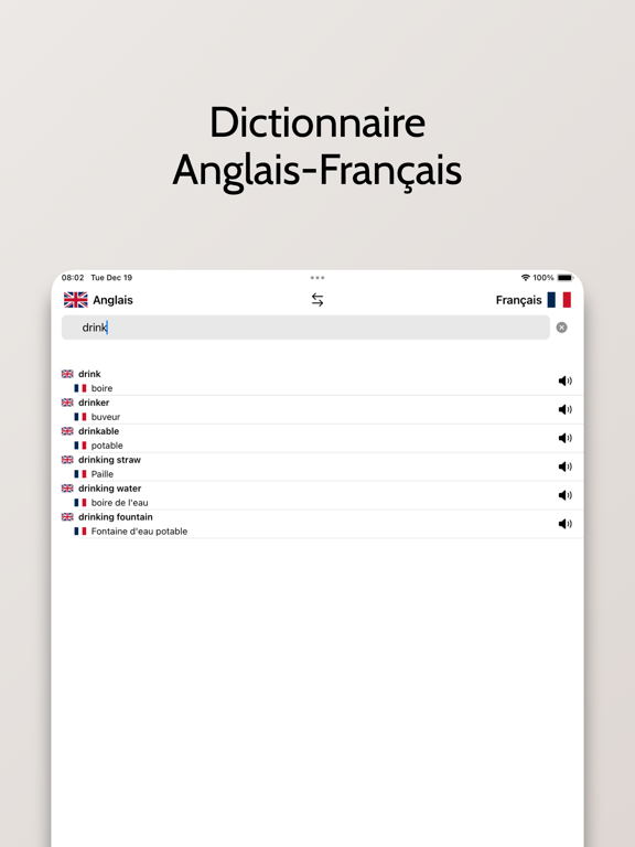 Dictionnaire Anglais-Françaisのおすすめ画像3