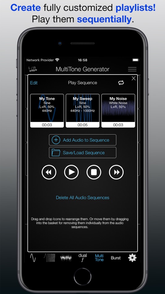 #6. Audio Function Generator PRO (iOS) Podle: Thomas Gruber