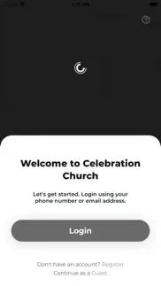 the celebration app iphone screenshot 1