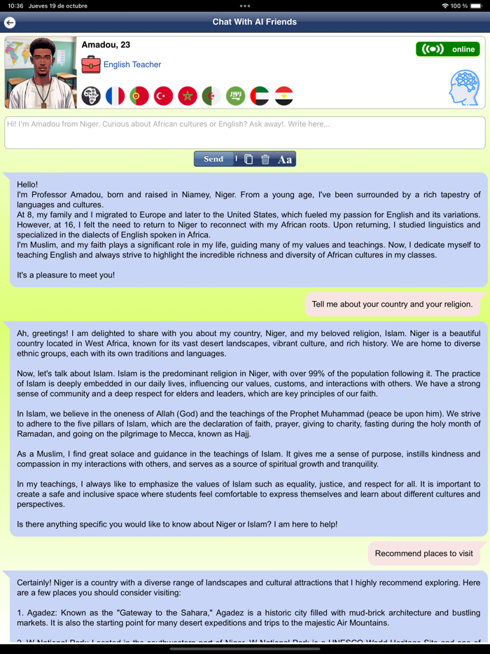 Beelingo Chat With AI Friends