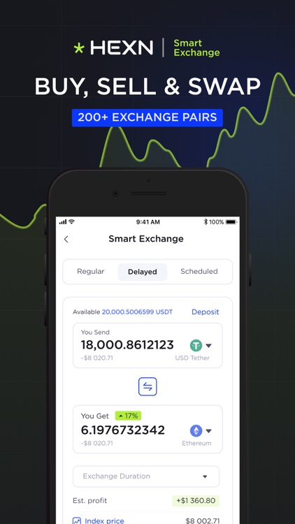 Hexn.io: Buy Bitcoin & Crypto screenshot-3