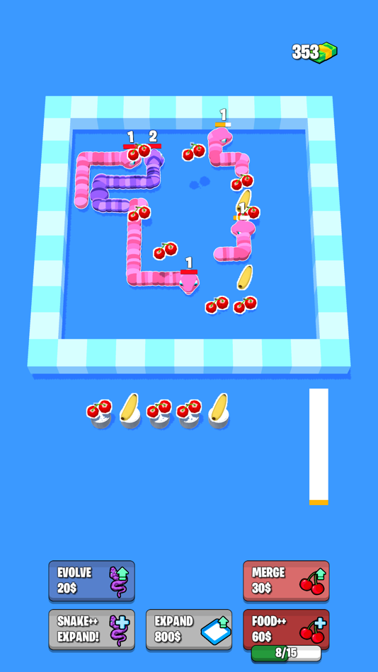 #5. Snake Clicker 3D (iOS) 由: TINKERBOX YAZILIM SANAYI VE TICARET LIMITED SIRKETI