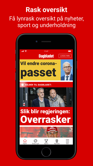 Dagbladet Nyheter Screenshot