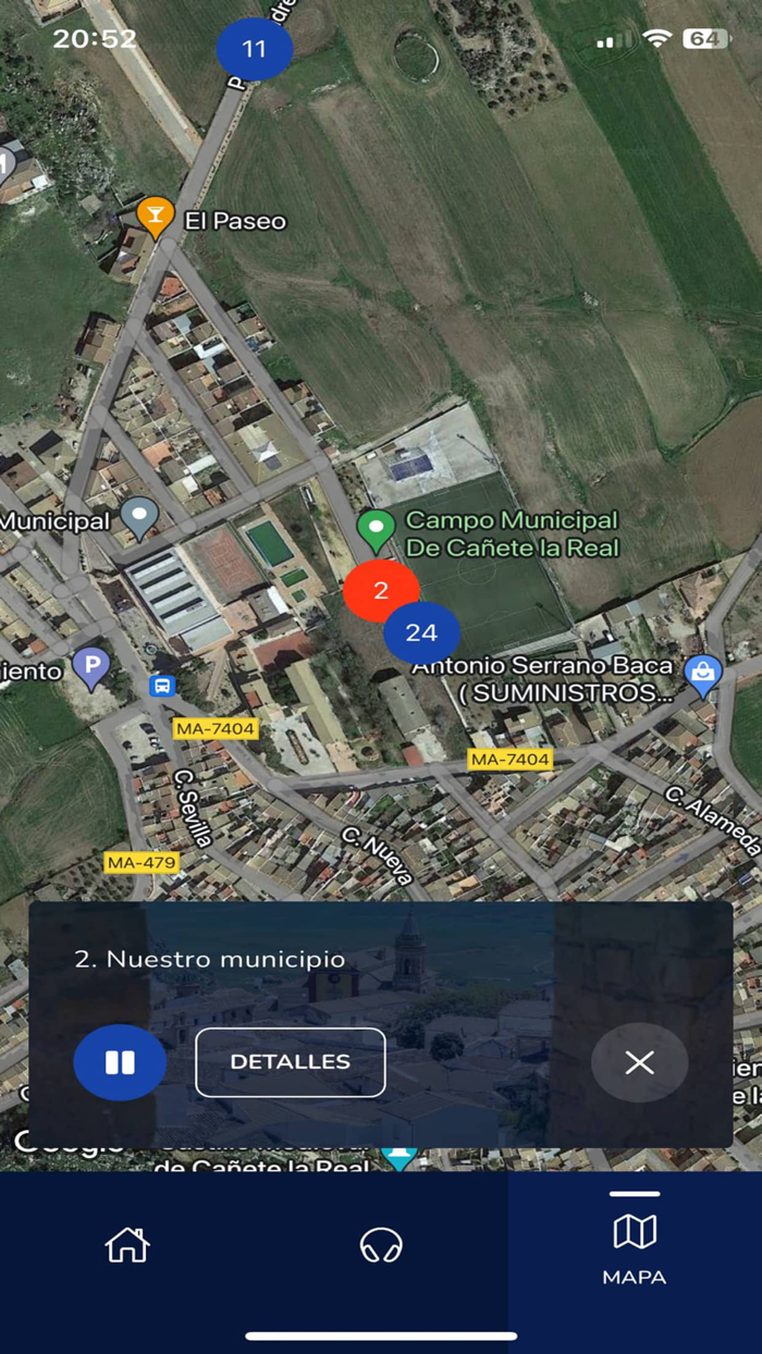 Audioguía Cañete la Real