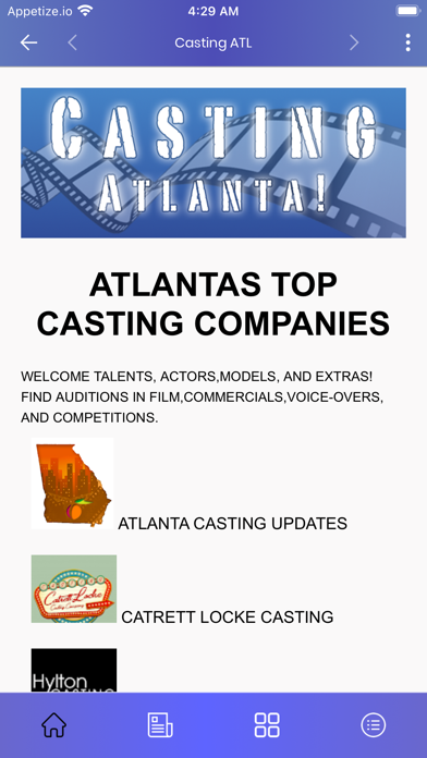 Screenshot 2 of Casting ATL Casting Call Jobs App