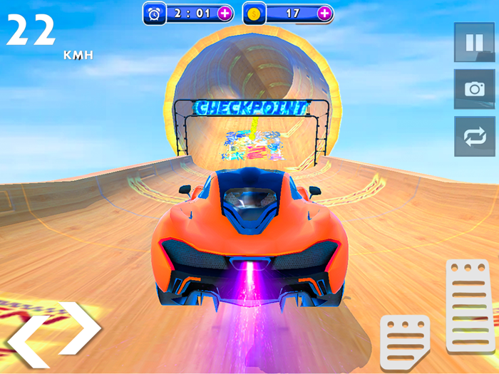 Mega Ramp Stunts - Car Games