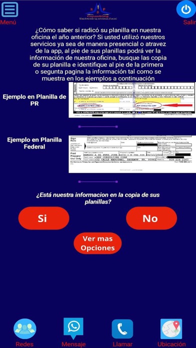LlenaTuPlanilla.com Screenshot