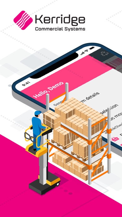 Screenshot 1 of eWarehouse by KCS App