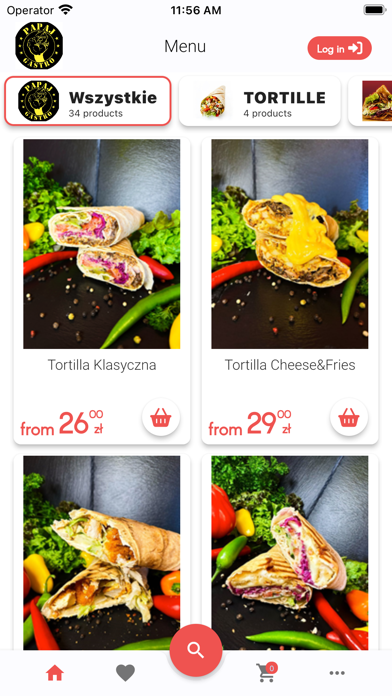 Papaj Gastro Podłęże Screenshot