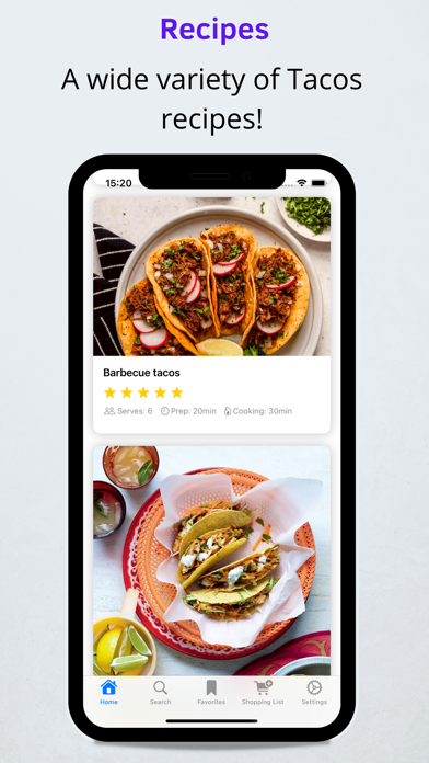 Tacos Recipes Screenshot
