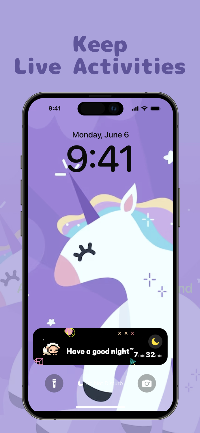 Health Island-Live Activities