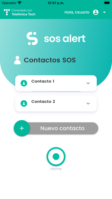 SOS Alert Screenshot