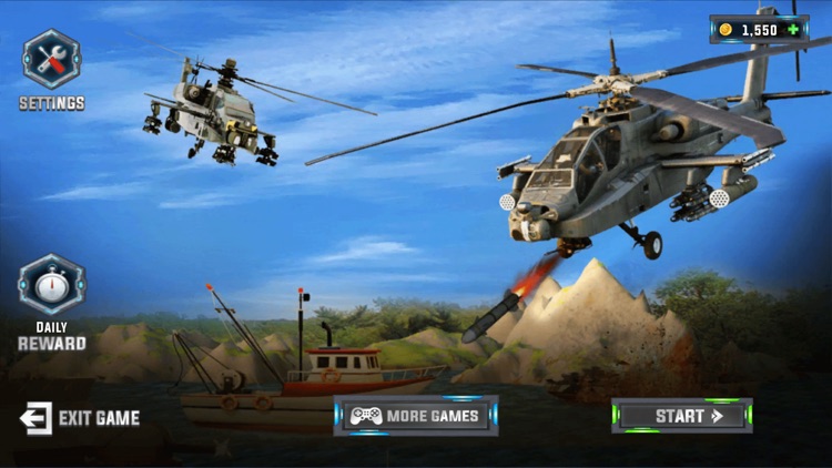 Army Helicopter Gunship Games