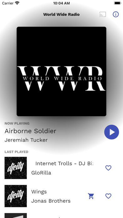 World Wide Radio LLC Screenshot