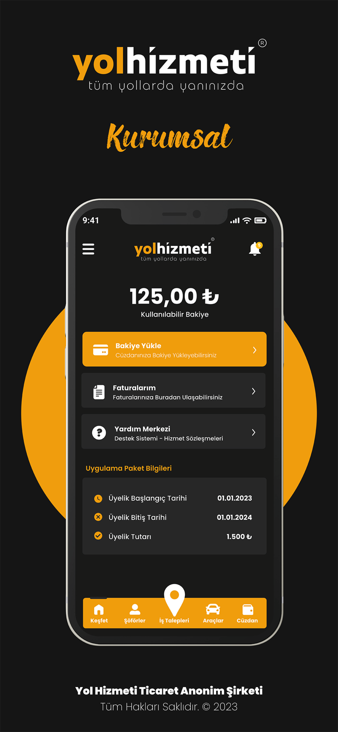 Yol Hizmeti Kurumsal