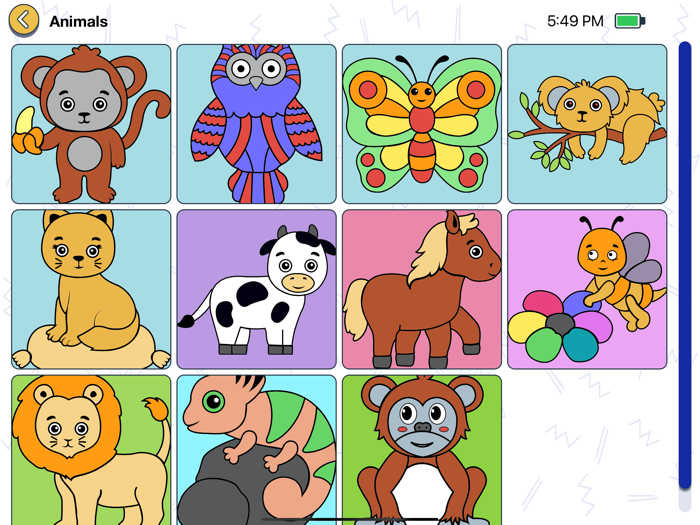 Colouring Book with pictures