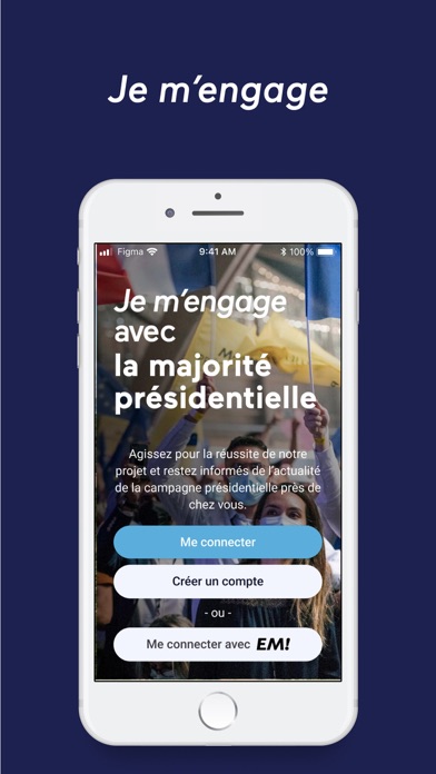Je m'engage Screenshot