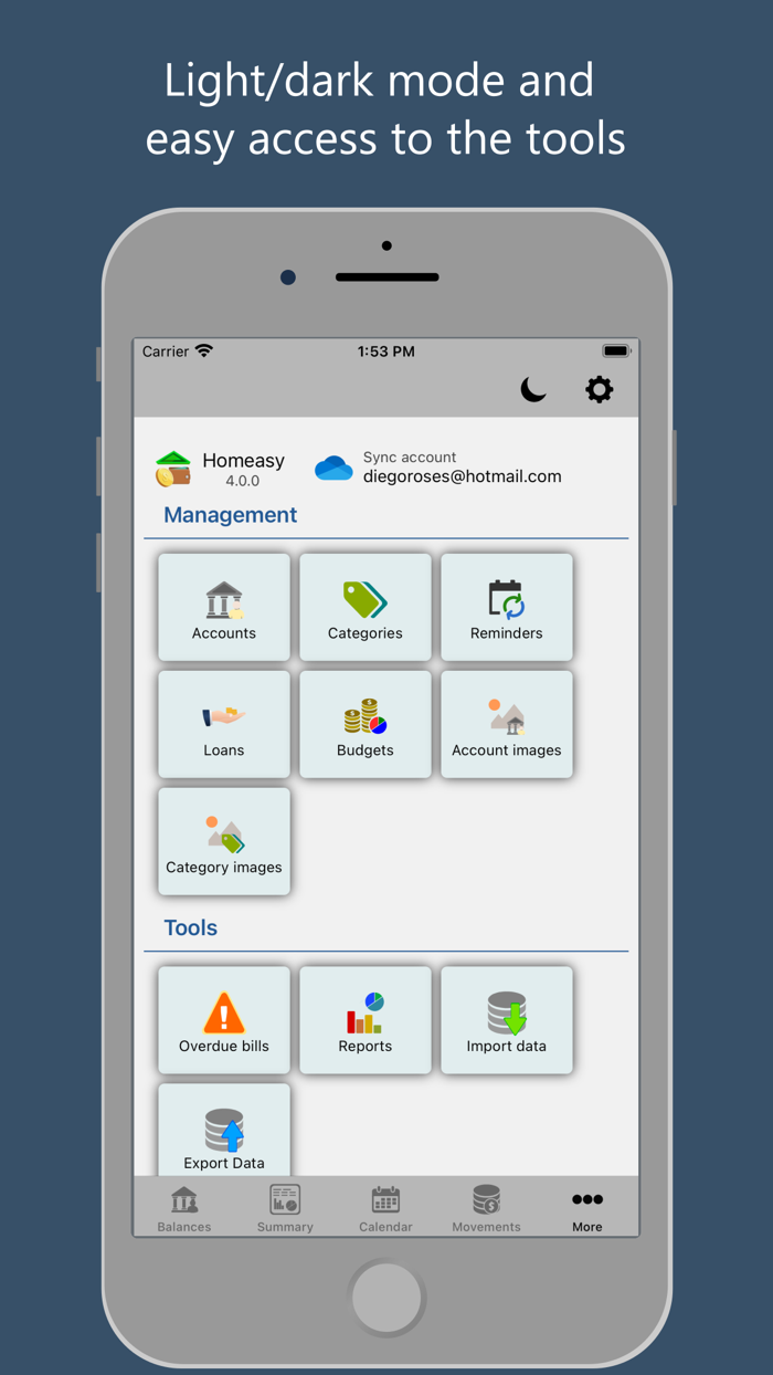 Homeasy - Account Management