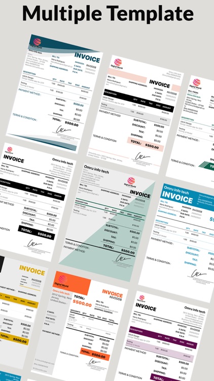 Receipt & Invoice Maker App screenshot-3