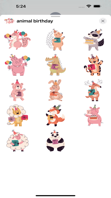 Screenshot #2 pour animal birthday