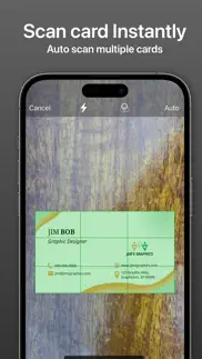camcard: business card scanner iphone screenshot 1