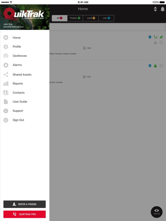 Screenshot #5 pour QuikTrak Pro