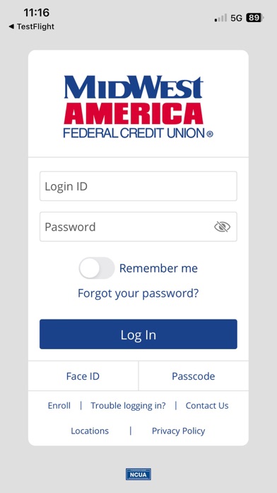 MidWest America FCU Mobile Screenshot