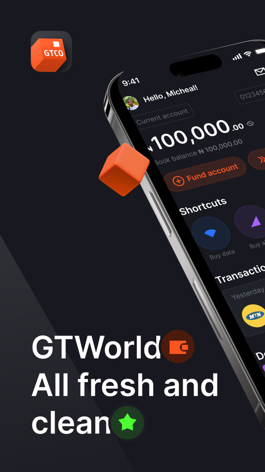 #1. GTWorld (iOS) 由: Guaranty Trust Bank PLC