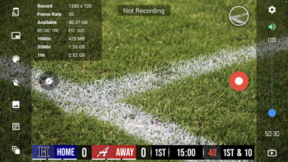 BT Football Camera Screenshot