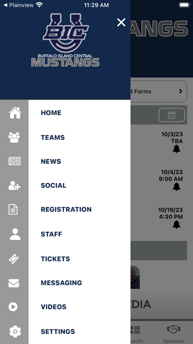 Buffalo Island Athletics Screenshot