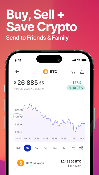 Screenshot #1 pour Metal Pay: Buy & Sell Crypto