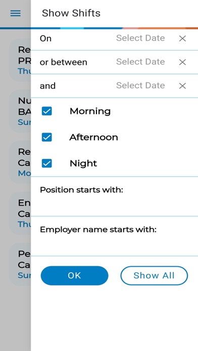 Alliance Nursing Screenshot