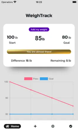 Game screenshot Weight Track App mod apk