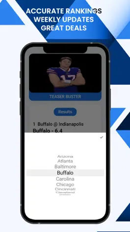 Game screenshot TeaserBuster - NFL Predictions hack