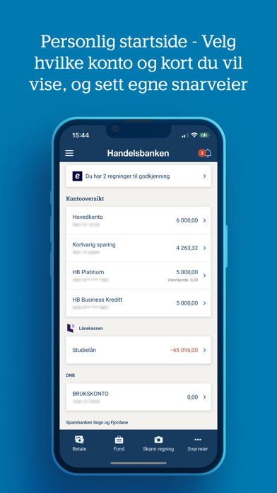 Handelsbanken NO - Privat Screenshot