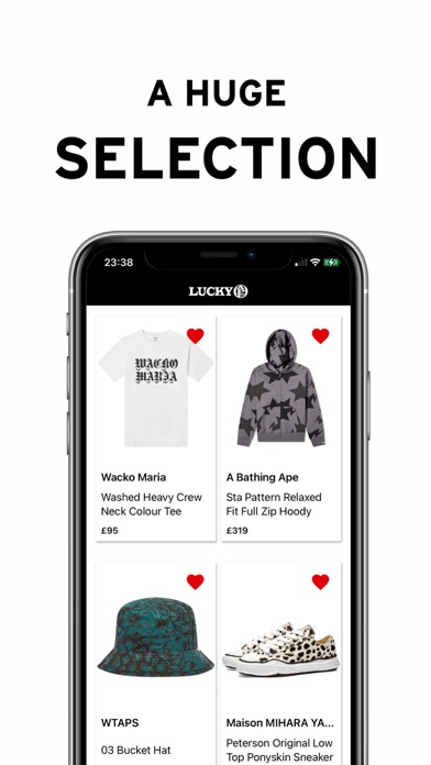 Lucky Ape Asian Streetwear Screenshot