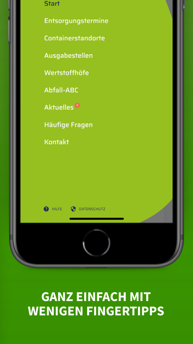 Abfall-App Kreis Soest Screenshot